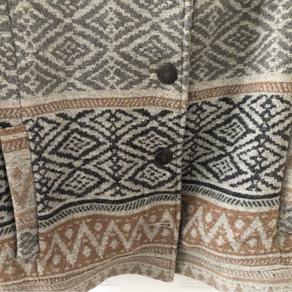 Outback Trading Co Gemma Women's Southwestern Sherpa Lined Teddy Jacket - Picture 2 of 10